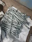 M20 x 400mm J-Bolt Bolt la Msingi - 3