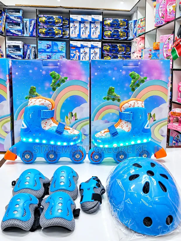 Viatu vya Skate vya LED vinavyochajiwa - 1