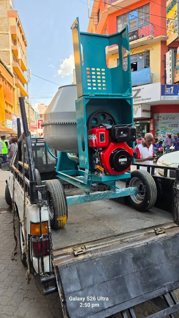 Aico Japan 500L Diesel Concrete Mixer - 1