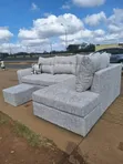 Ideal 6-Seater L-Shaped Sofa - Brand New Gray - 2