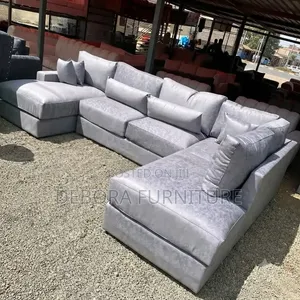 6-Seater L-Shape Sofa - Brand New
