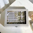 Velvet Jewellery Organizer Box with Glass Lid - 3