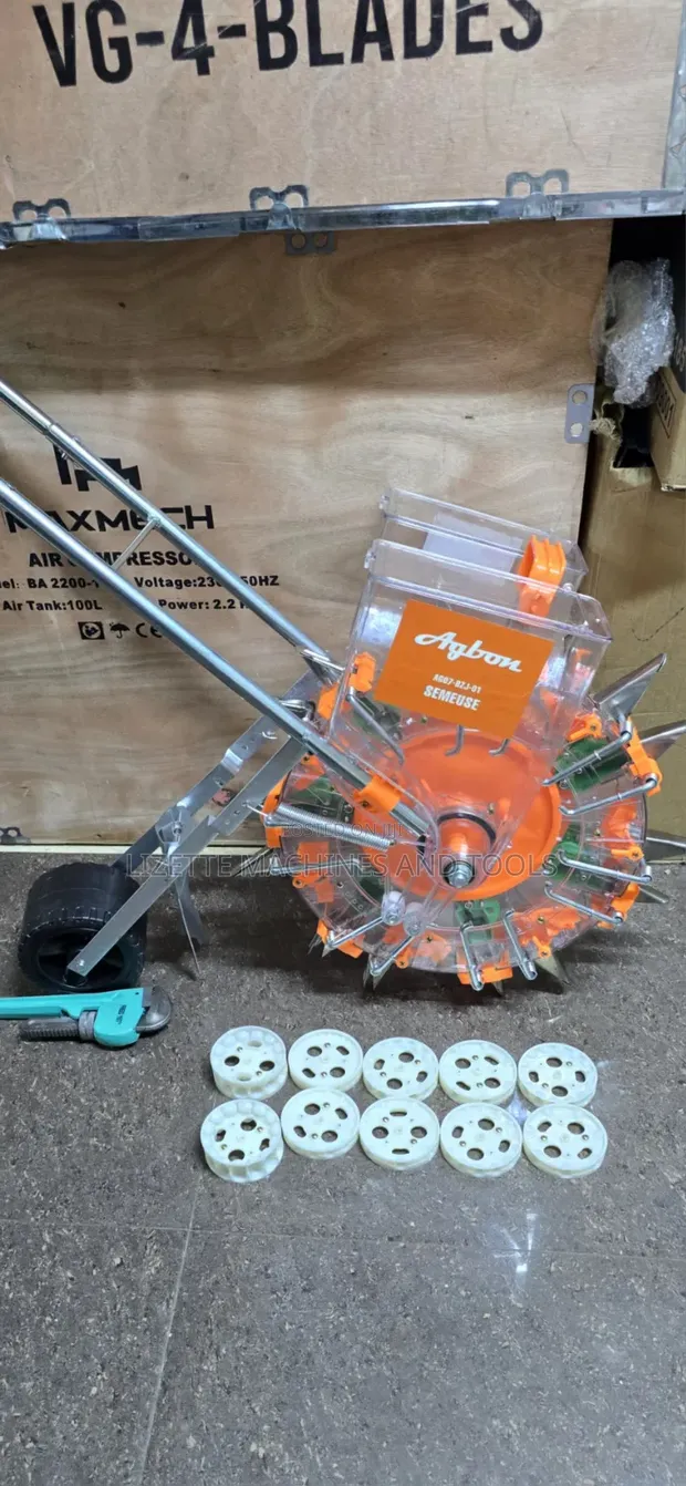 Agbon 2-in-1 Handpush Seed Planter - 1