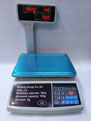 ACS L5 Platform Scale - Uwezo wa 30kg