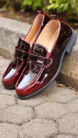 Zara Patent Leather Loafers - 2