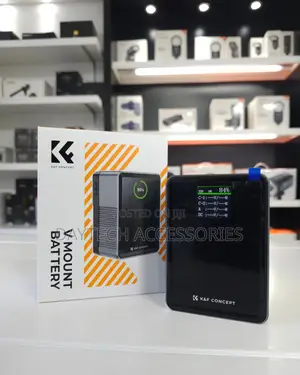 KF-V99 99Wh V-Mount Battery 100W PD Fast Charging (Lime Green)