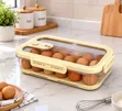 24 Pcs Egg Storage Box - Refrigerator Sealed Fresh-Keeping - 1