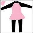 Children's Long-Sleeved Swimwear Set (3-Piece) - 2
