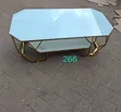 Modern Executive White Top Glass Coffee Table - 1