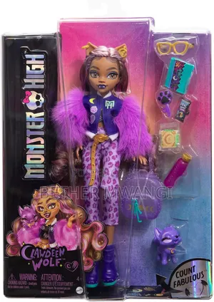 Monster High Clawdeen Wolf Fashion Doll