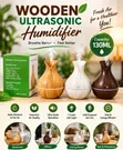 Humidifier/Diffuser ya Mbao 200ml - 1