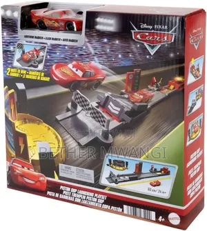 Disney Pixar Cars Piston Cup Launching Playset