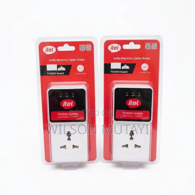 Itel TV/DVD Guard 13A Voltage Protector - Chelewa Sekunde 6 - 1