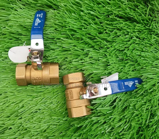 Metex Brass Ball Valve 3/4 Inch - 1