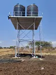 Farm Steel Water Tower - 40,000L Capacity - 4