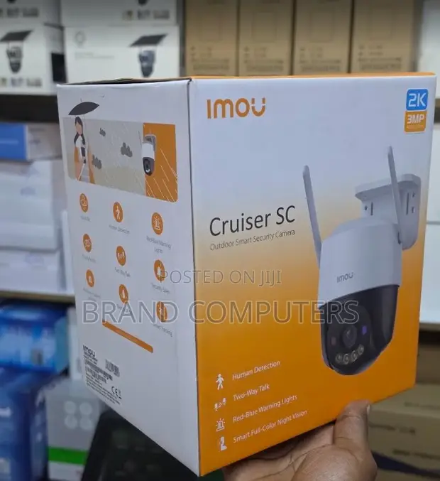 Imou Cruiser SC 3MP WiFi Camera yenye Red-Blue Warning Lights - 1