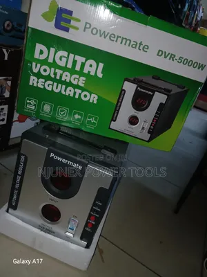Powermate DVR-5000W 5.0 KVA Automatic Voltage Regulator (AVR)