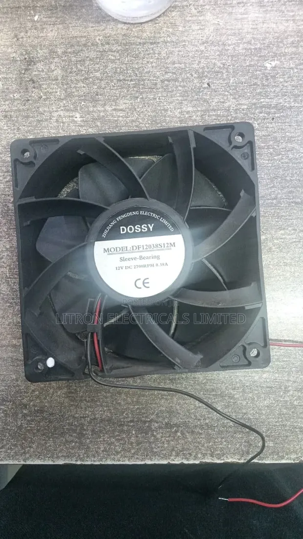Brand New 12V DC Axial Fan 120x120mm - 1