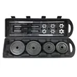 York 50kg Dumbbell & Barbell Set - 1