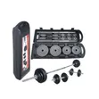 York 50kg Dumbbell & Barbell Set - 2