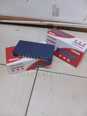 Hikvision DS-3E0510P-E/M 8 Port Gigabit PoE Switch