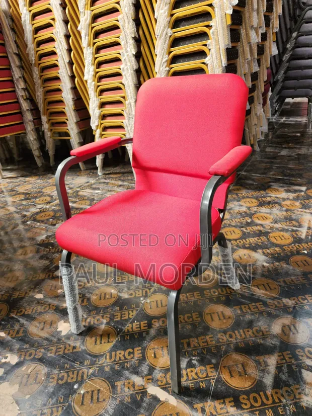 Heavy Duty Banquet Chairs - Red - 1