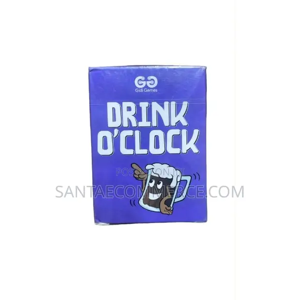 Drink O'Clock Party Drinking Card Game - 1