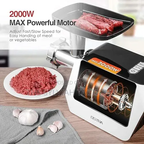 Brand New 5-in-1 Electric Meat Grinder & Sausage Stuffer - 1