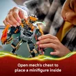 LEGO Ninjago Cole's Mission Mech & Dragon Zane (71854) - 2