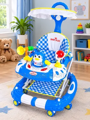 Baby Plus Walker ya Muziki na Canopy