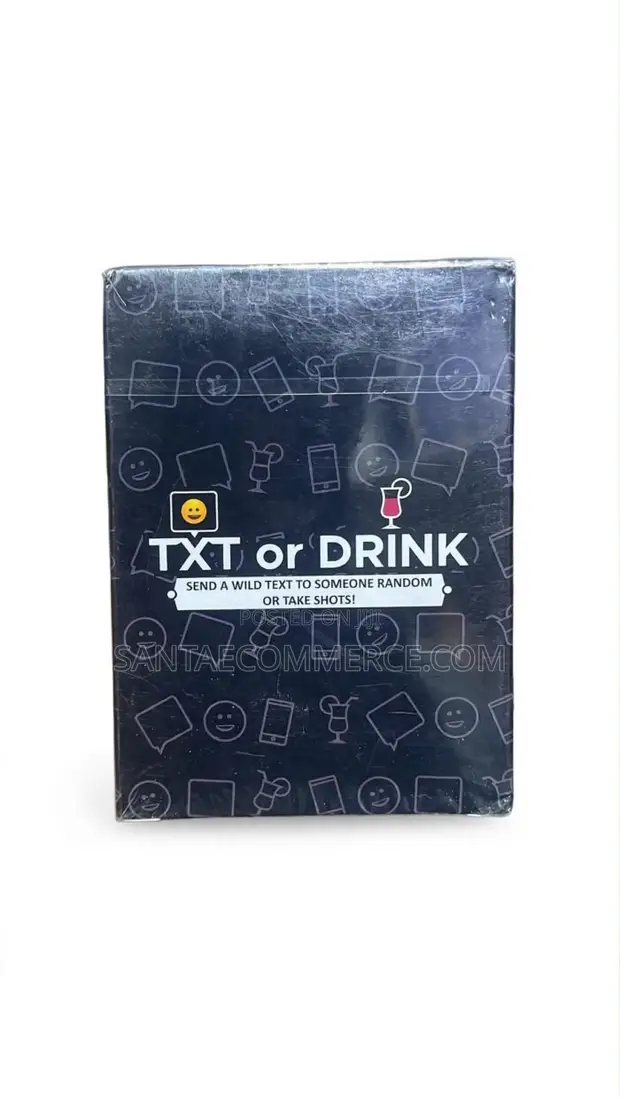Mchezo wa Karamu wa Text au Drink - 1