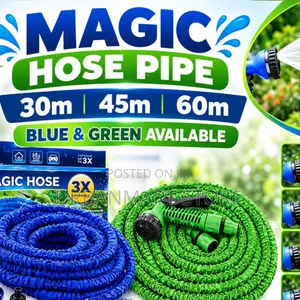 60M Magic Expandable Hose ya Bustani na Nozzle