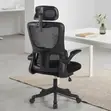 Ergonomic Staff Chair with Flip-Up Armrests - 2