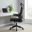 Ergonomic Staff Chair with Flip-Up Armrests - 3