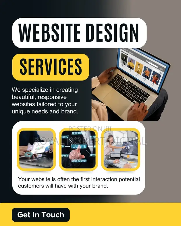 Custom Website Design & Hosting - Mombasa - 1