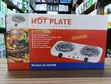 Rashnik Hotplate Mbili za Umeme - 1