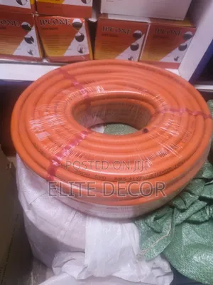 50M LPG Gas Hose Pipe 8x1.5mm - Orange