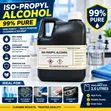 2.5L Isopropyl Alcohol 90% IPA Kisafishaji - 2