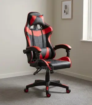 Kiti cha Michezo cha Ergonomic - Chekundu