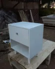 Modern 1-Drawer Bedside Locker with Open Shelf - 1