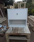 Modern 1-Drawer Bedside Locker with Open Shelf - 2