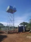 Elevated Steel Water Tank & Tower Installation - Isinya - 1