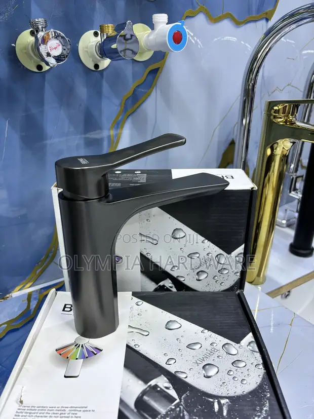 Dark Grey Brimix Basin Mixer - 1