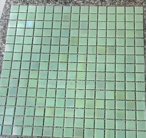 Emerald Green Glass Mosaic Tiles