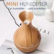 Wooden Ultrasonic Air Humidifier Aroma Diffuser 130ml - 3