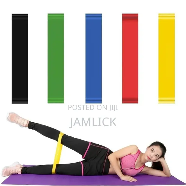 5-in-1 Premium Exercise Resistance Bands - 1