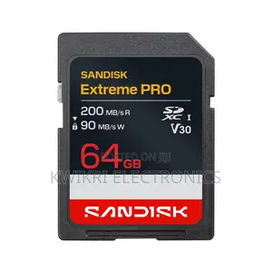 SanDisk Extreme 64GB UHS-I Kadi ya SD