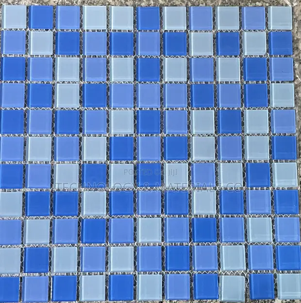 Blue Mosaic Tiles for Pools & Bathrooms - 1