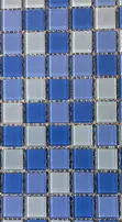 Blue Mosaic Tiles for Pools & Bathrooms - 2