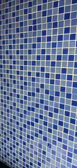 Ocean Blue Glass Mosaic Tiles - 30x30cm - 2